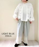 リネンギンガムチェック　パンツ